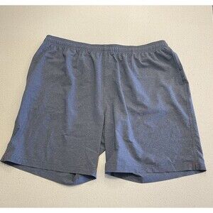 Chubbies Men’s XXL 7" Hybrid Gym Swim Shorts Gray Unlined